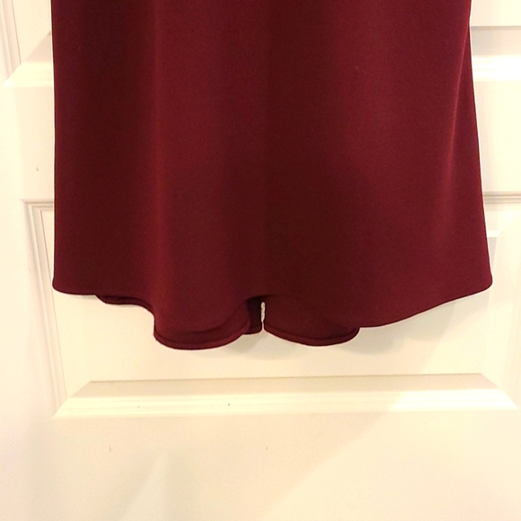 Nookie Camille Dress in Wine - size M - Picture 6 of 9